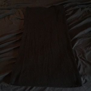Knit pencil skirt